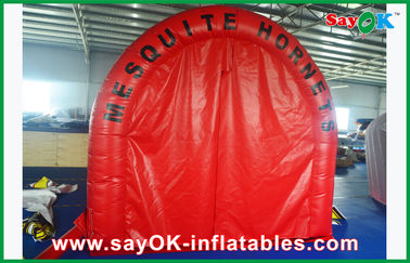 Tunnel gonflable de tunnel de tente de tente gonflable imperméable rouge gonflable d'air avec le campin gonflable fait sur commande de tente de Logo Mark