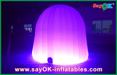 Vont la noce de tente d'air d'extérieur autour du tissu gonflable de la tente 210D Oxford d'air avec l'éclairage de LED