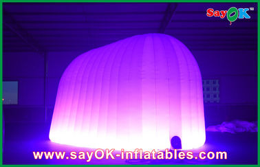 Vont la noce de tente d'air d'extérieur autour du tissu gonflable de la tente 210D Oxford d'air avec l'éclairage de LED