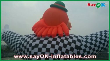 Mascottes gonflables vives commerciales adaptées aux besoins du client de clown avec l'impression de logo