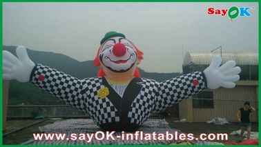 Mascottes gonflables vives commerciales adaptées aux besoins du client de clown avec l'impression de logo