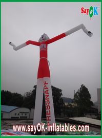 Danseur gonflable extérieur Air Dancing Dog de ciel d'homme gonflable de bâton avec la flèche pour la publicité