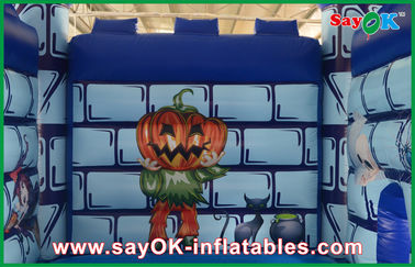 Potiron drôle de Halloween de PVC de rebond de Chambre gonflable durable de château pour des enfants