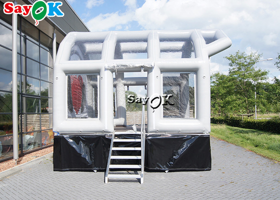 Étape mobile de tente gonflable d'air de manteau de PVC vigoureuse et stable