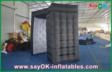 Représentation gonflable Grey Inflatable Photo Booth de location de cabine de photo 2.4*2.4*2.5m ROHS/CE