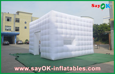 Tente gonflable de partie de tente d'ouverture en fenêtre de cube de porte moyenne gonflable extérieure gonflable de tente