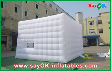 Tente gonflable de partie de tente d'ouverture en fenêtre de cube de porte moyenne gonflable extérieure gonflable de tente