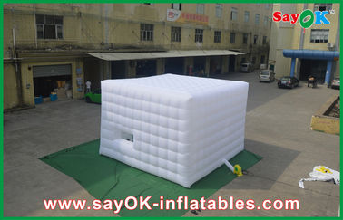 Tente de camping gonflable 4x3m carrée lumineuse de tente gonflable de yard pour la partie/mariage