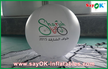 Ballons gonflables adaptés aux besoins du client de la publicité d'hélium géant de PVC pour la partie