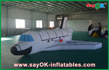Modèle gonflable gonflable blanc géant d'avion d'air avec le ventilateur de la CE ou d'UL