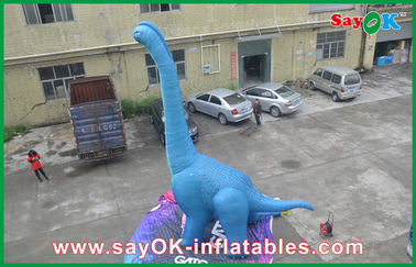 Dinosaure de Noël gonflable résistant au feu Dragon gonflable jouet Dinosaure Oxford Tissu Avec CE / UL souffleur