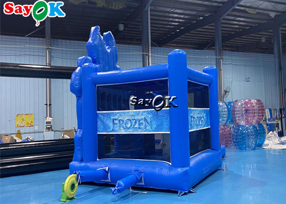 Princesse Printing Theme Inflatable de glace rebondissent la glissière de trempoline combinée
