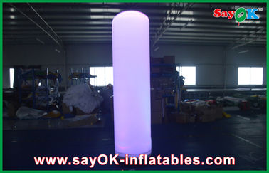 Décoration gonflable en nylon d'intérieur 5m grands Polonais d'éclairage de Courful
