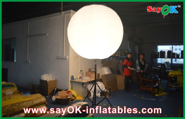 Support gonflable mené Polonais de ballons de la publicité du diamètre 2m d'ampoule