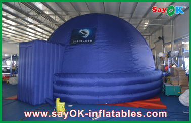 Tente gonflable éducative bleue de dôme de planétarium gonflable d'intérieur de Digital 7m