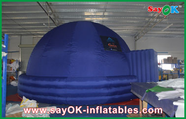 Tente gonflable éducative bleue de dôme de planétarium gonflable d'intérieur de Digital 7m