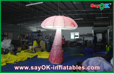 Étape gonflable d'intérieur de champignon de la décoration 2M d'éclairage pour la publicité