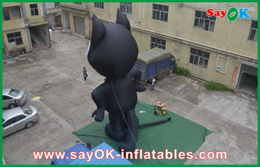 La publicité gonflable de Commerical de chat de bande dessinée du géant 6m pour extérieur