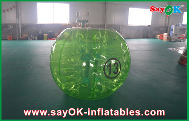 Jeux gonflables de sports d'arrière-cour de pelouse extérieure gonflable de jeux, boule humaine gonflable de bulle de 1mm TPU