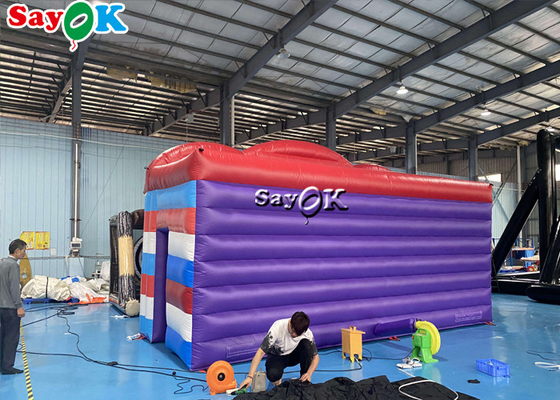 Tente gonflable quatre d'air de bâche de partie de carnaval dans un jeu