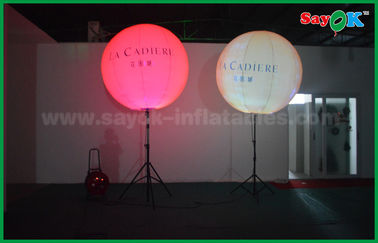 décoration gonflable d'éclairage de ballon de support menée par 1.5m pour la publicité