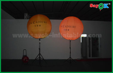 décoration gonflable d'éclairage de ballon de support menée par 1.5m pour la publicité