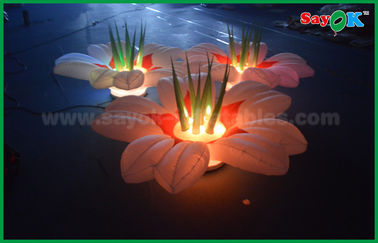 Chaîne de fleur gonflable de décoration d'éclairage d'étape merveilleuse de mariage