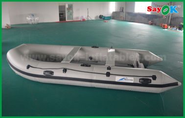 bateau de pêche gonflable de zodiaque de nervure de tissu de PVC de 2m mini avec le moteur électrique