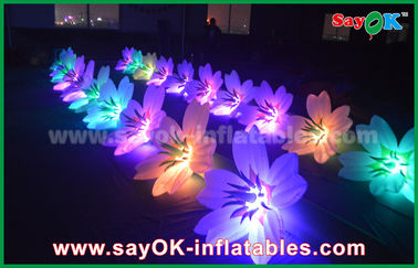 Adaptez le mariage utilisé gonflable de chaîne de fleur de décoration d'éclairage