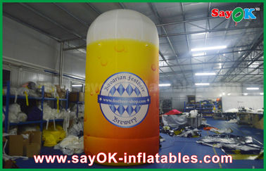 la bouteille de produits gonflables faits sur commande de 4m/tasse gonflables U forment le modèle imprimé fait sur commande Advertising