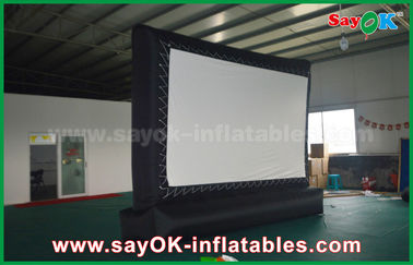 Cinéma gonflable géant extérieur d'écran gonflable de cinéma adapté aux besoins du client pour annoncer/amusement