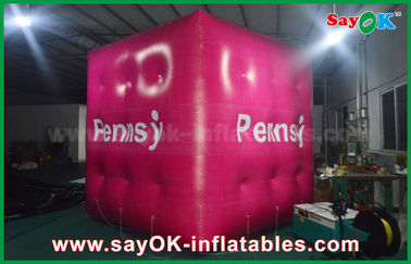 Cube gonflable extérieur en hélium de flotteur de ballon avec le matériel de PVC
