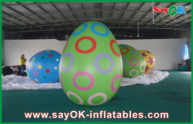 Décoration gonflable colorée de festival de Pâques d'oeufs de décoration avec l'oeuf de pâques gonflable d'impression à vendre