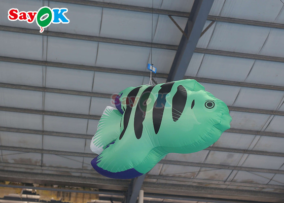 Grands poissons volants gonflables d'Oxford LED pour des parcs d'attractions
