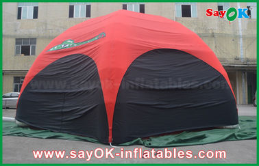Tente gonflable promotionnelle gonflable d'araignée de dôme du diamètre 10m de PVC de tente d'air pour la publicité