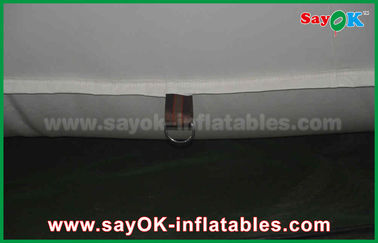 Tente gonflable de LED d'événement blanc géant extérieur de structure, boîte de nuit gonflable, tente gonflable de partie à vendre