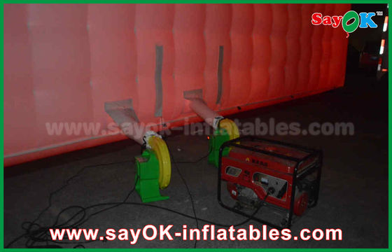 Événement de structure en LED blanc géant en plein air Tente cube gonflable,club de nuit gonflable,Tente de fête gonflable à vendre