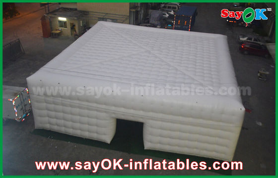 Tente de camping gonflable avec lumière LED pour les événements