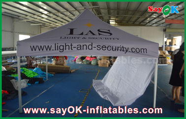La tente imperméable d'auvent la tente se pliante en aluminium de 3 x de 3m avec trois murs latéraux impriment pour la publicité