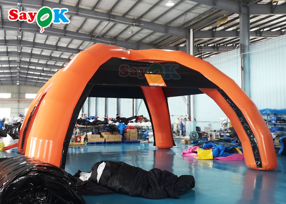 Tente gonflable géante faite sur commande d'araignée d'explosion de structure de soutènement de tente d'air de PVC de tente de dôme d'événement