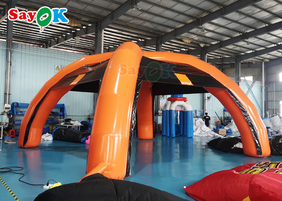 Tente gonflable géante faite sur commande d'araignée d'explosion de structure de soutènement de tente d'air de PVC de tente de dôme d'événement