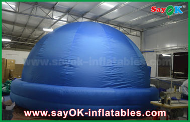 Tissu en forme de dôme adapté aux besoins du client d'intérieur de projecteur de planétarium gonflable d'enfants petit