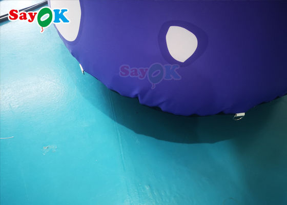 Fleur de allumage gonflable d'explosion d'éblouissement de la décoration LED du jardin 190T 4m