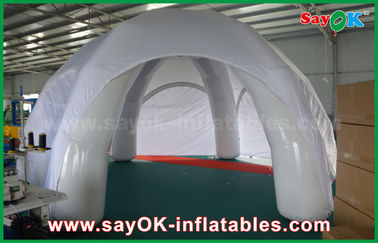 La tente gonflable imperméable blanche d'air de tente gonflable de yard a adapté la tente aux besoins du client gonflable de dôme de PVC pour l'événement