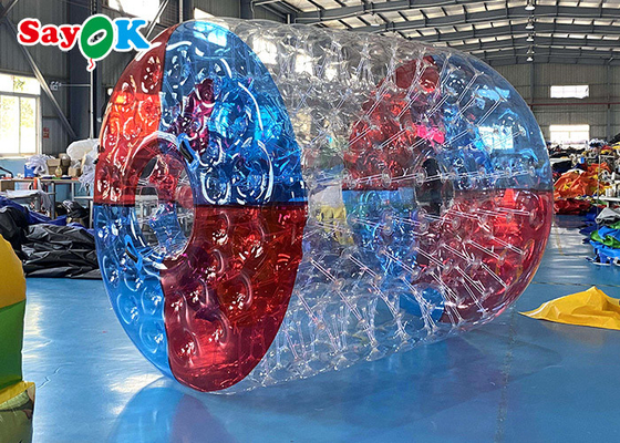 Jouets aquatiques flottants 0,9 mm PVC bâtonnet ballon gonflable à rouleaux d'eau pour piscine de lac