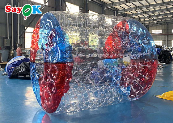 Jouets aquatiques flottants 0,9 mm PVC bâtonnet ballon gonflable à rouleaux d'eau pour piscine de lac