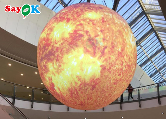La terre gonflable de planètes de la décoration neuf d'événement avec le ballon de planète de lumière de LED