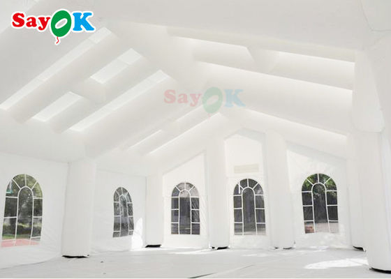 Tente de maison gonflable LED couleur cube Tente de mariage gonflable