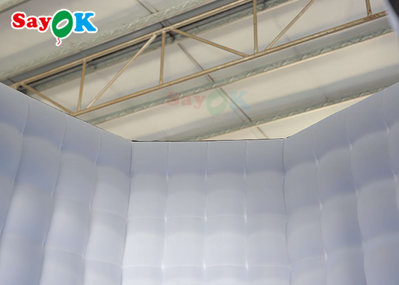 Tente gonflable de cabine de photo de tente d'air de tissu gonflable d'Oxford cabine visuelle de photo de 360 degrés