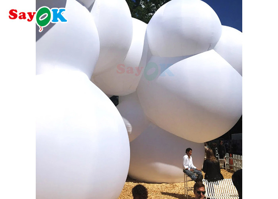 Ballons en forme de nuage faits sur commande de PVC d'événement avec l'impression de Digital de deux côtés